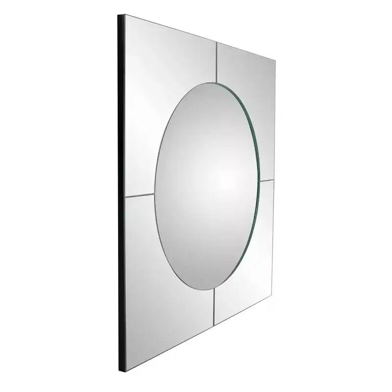 Specchio convesso senza cornice Marden da 70,5x70,5 cm: Decorazione moderna, Montaggio a parete, Materiale in vetro