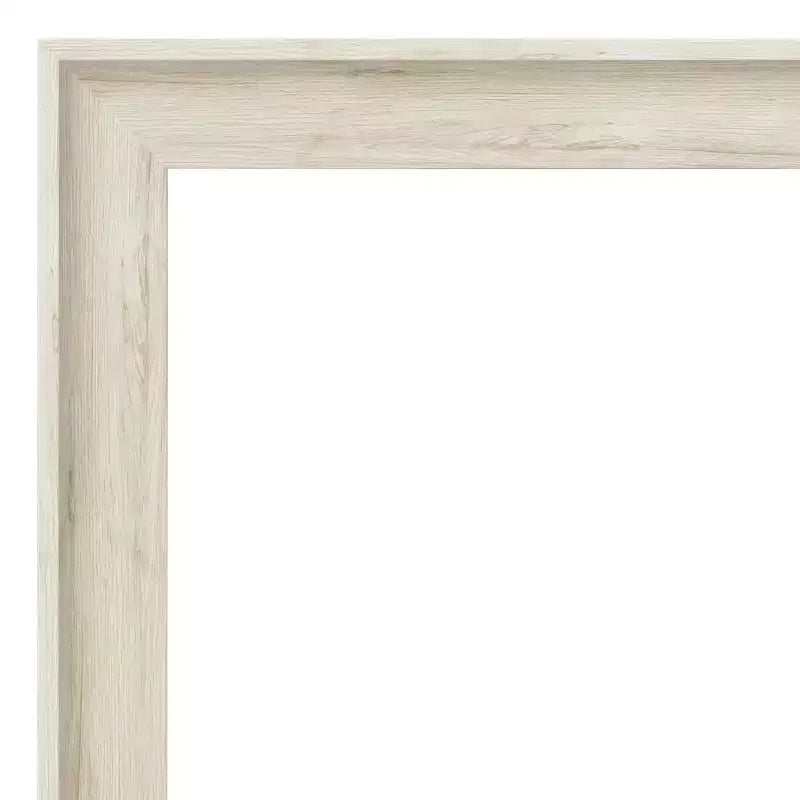 Specchio da parete Regal Birch Cream, 23" x 29", senza smussatura