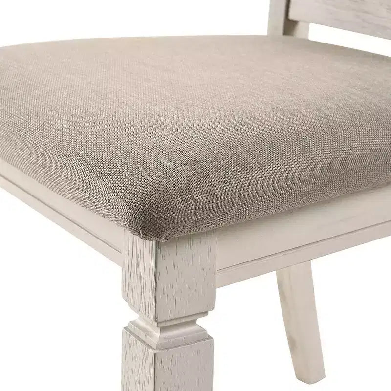 Poltrona Accent Fedele 45,72 cm in tessuto color cammello/finitura crema
