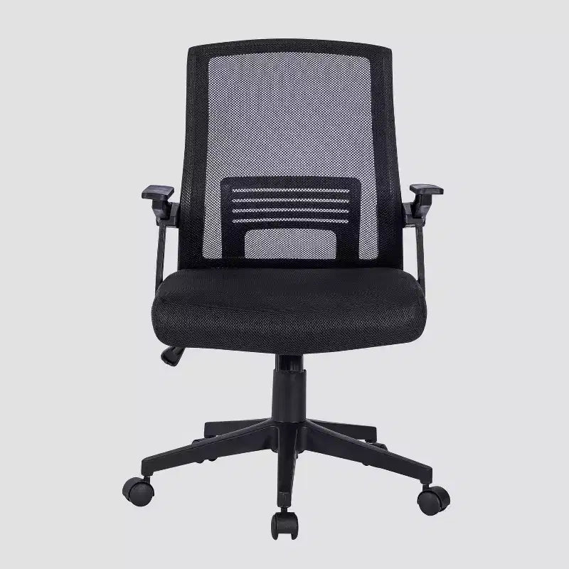 Sedia ergonomica da ufficio in rete nera