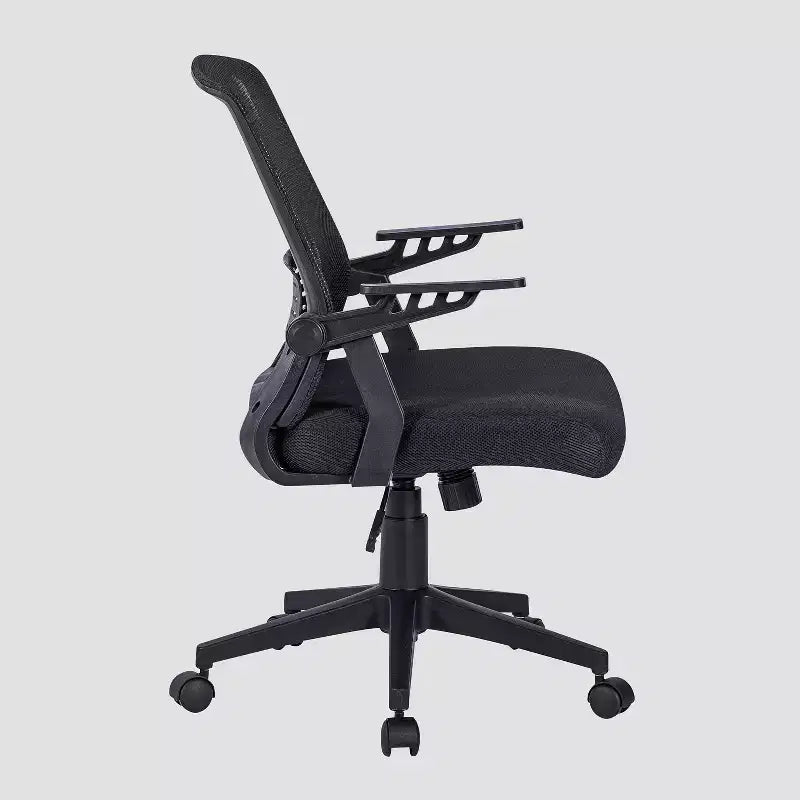 Sedia ergonomica da ufficio in rete nera