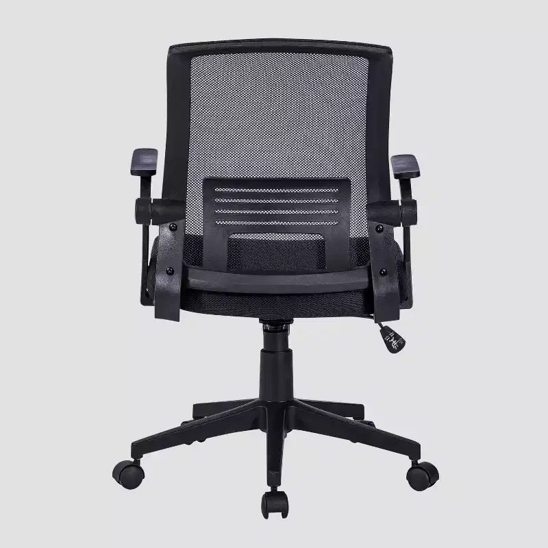 Sedia ergonomica da ufficio in rete nera