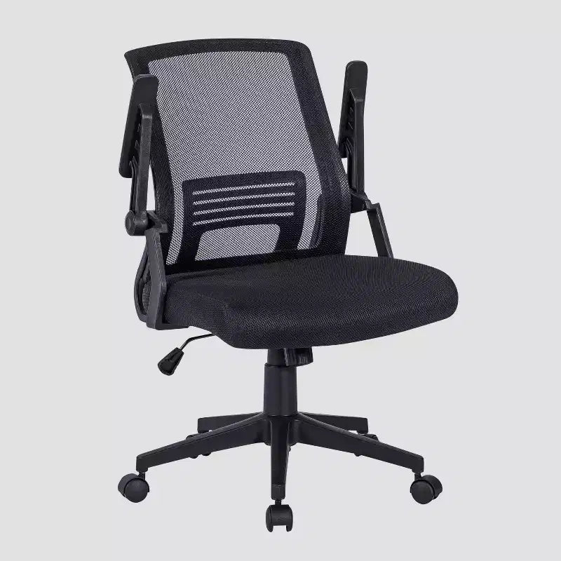 Sedia ergonomica da ufficio in rete nera
