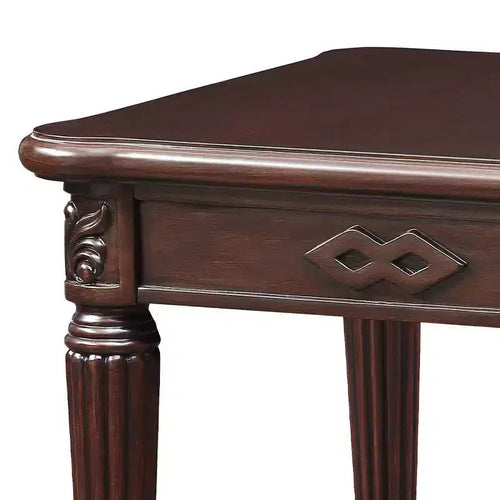 Tavolino d'accento 26" Chateau De Ville finitura Espresso
