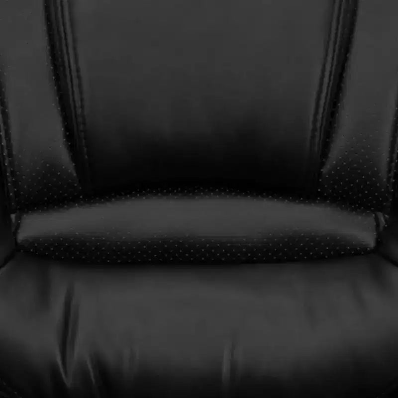 Sedia da ufficio direzionale girevole ergonomica con schienale alto e sedile/schienale multistrato a contrasto