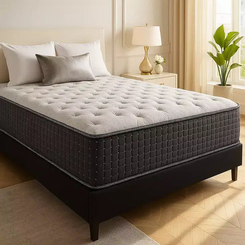 Continental Sleep 14 Firm Pocket Coil Hybrid Mattress,
