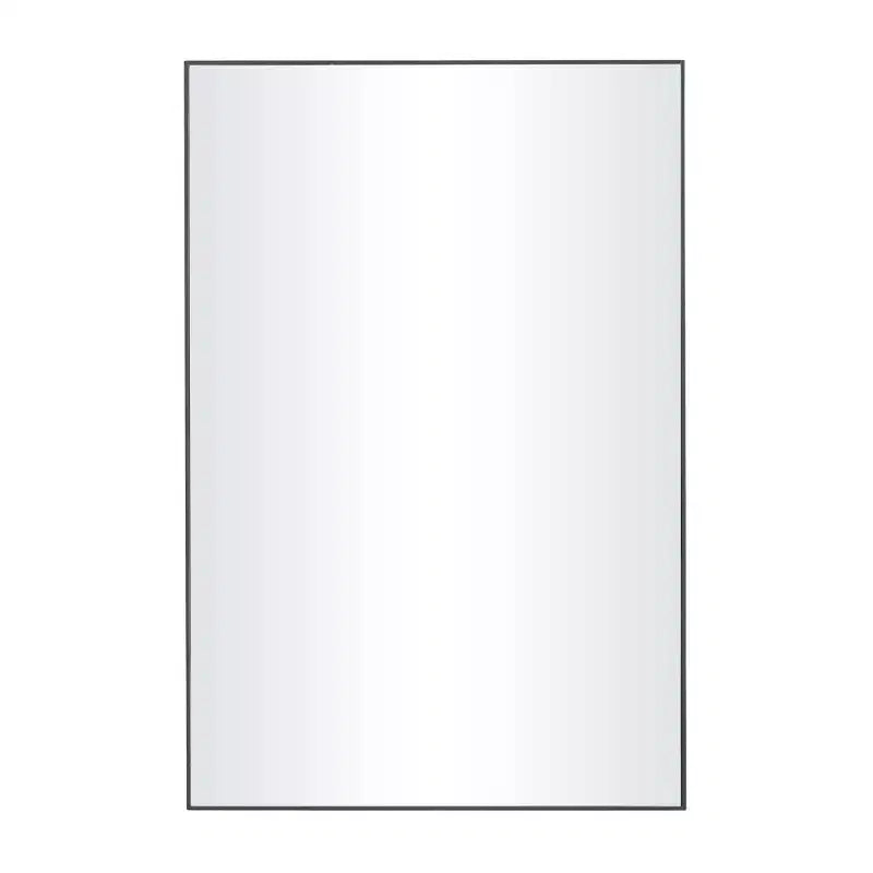 Contemporary Wood Rectangle Wall Mirror with Thin Frame  Olivia & May