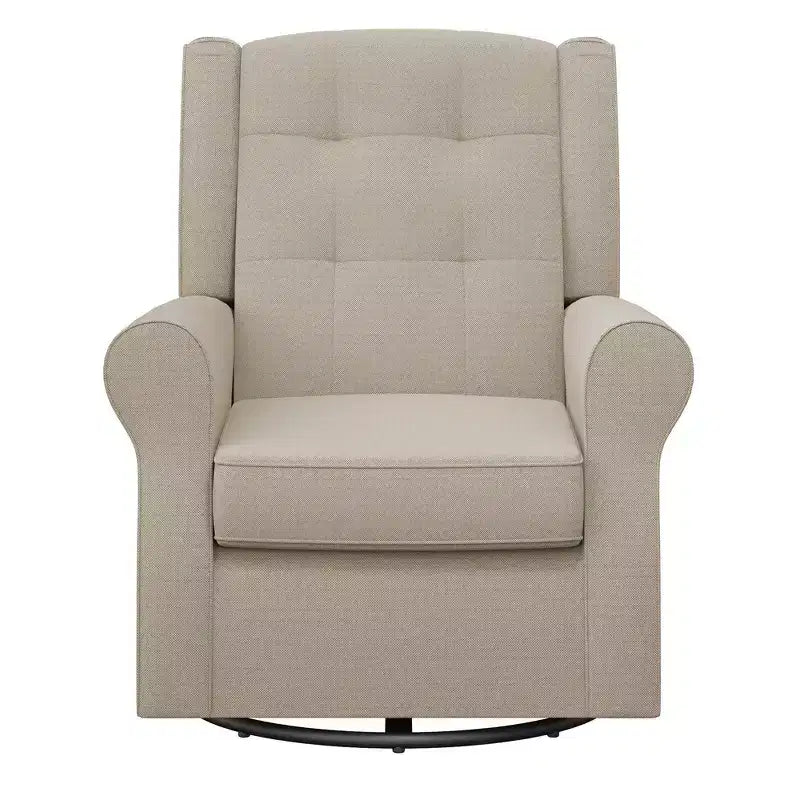 Sedia a dondolo Eden Nursery Tufted Wingback