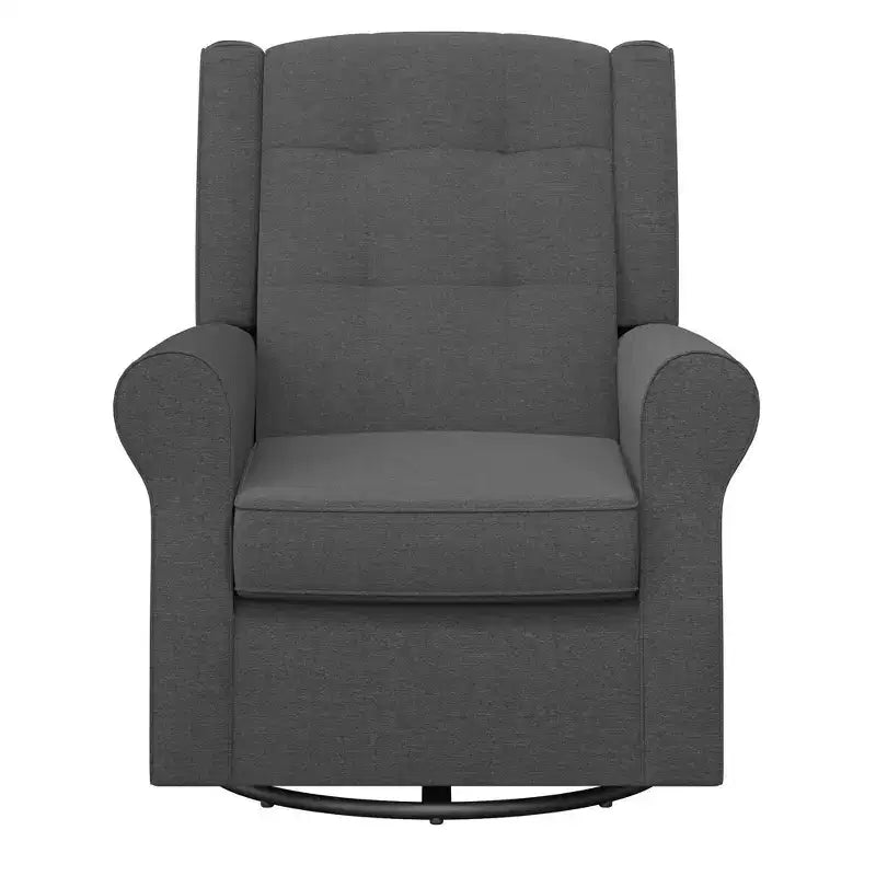 Sedia a dondolo Eden Nursery Tufted Wingback