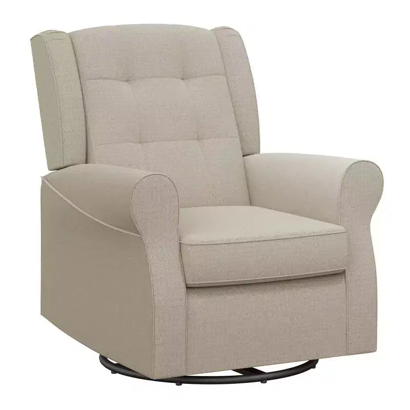 Sedia a dondolo Eden Nursery Tufted Wingback