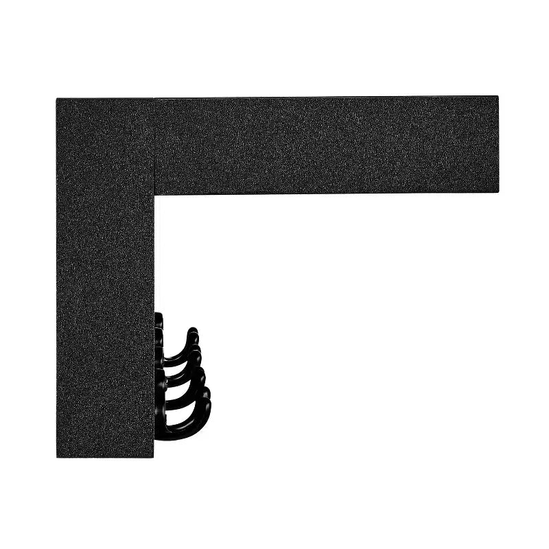 Appendiabiti da ingresso a parete 25,6 x 5,75 con mensola decorativa e ganci