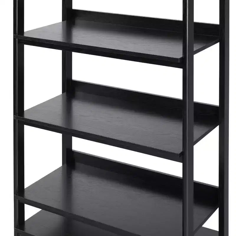 Libreria scanalata da 70"