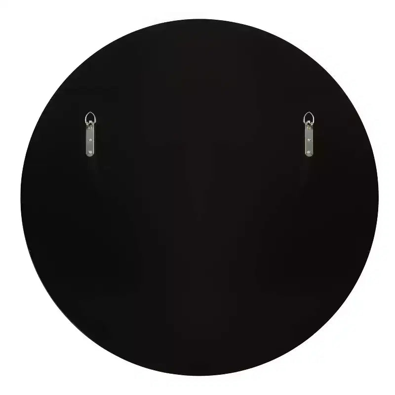 Specchio da parete decorativo Gwendolyn con perline rotonde oro